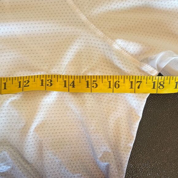 Lucky in Love Tennis Black and White Ombre Long Sleeve Top size Large - Picture 9 of 11